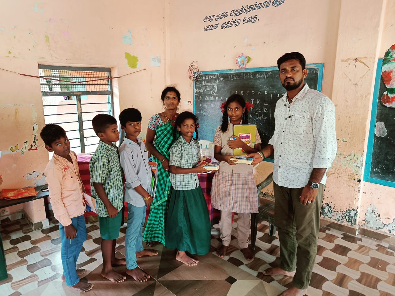 Out-of-school child enrolment